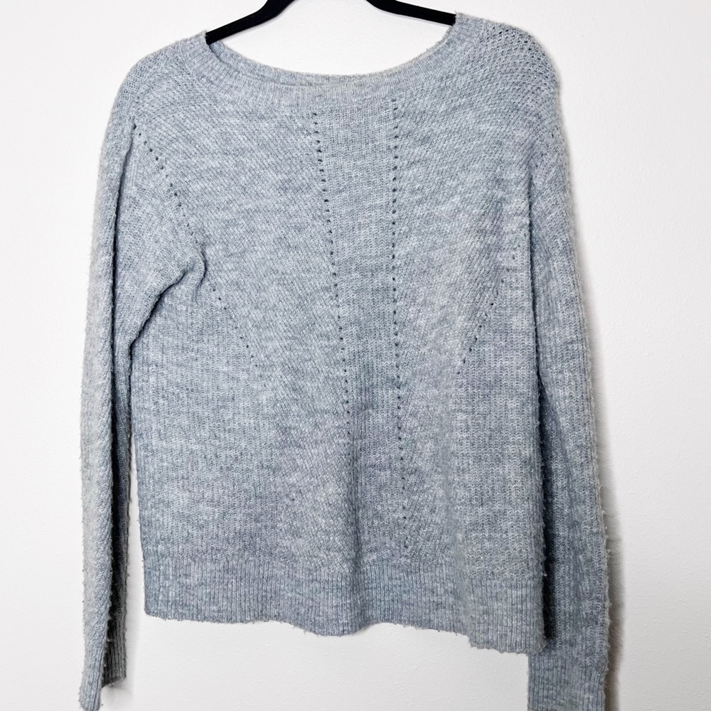 Banana Republic Grey Crewneck Sweater Size XS Women’s